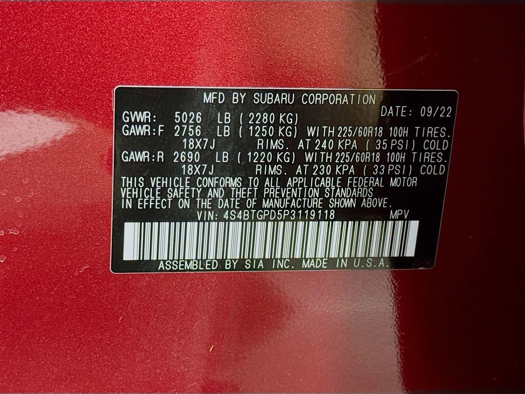 Used 2023 Subaru Outback Touring XT image 42