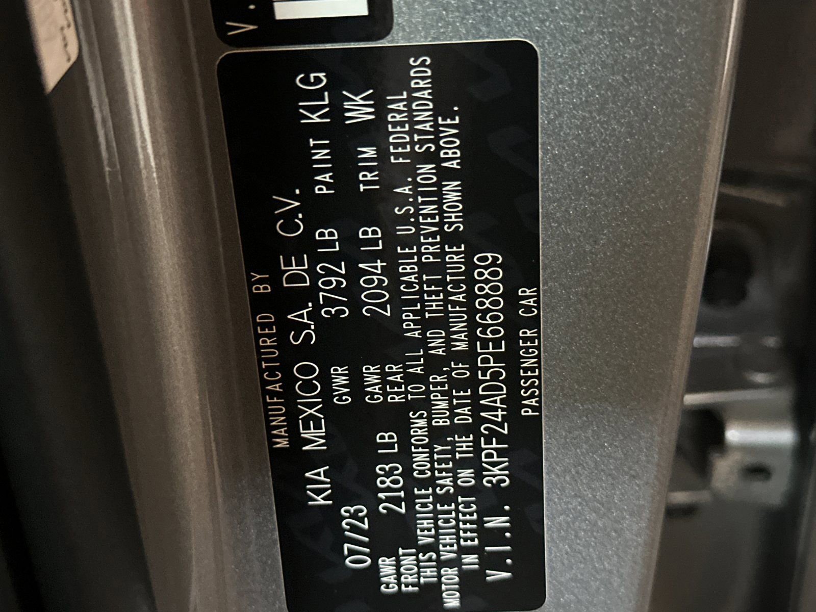 Certified 2023 Kia Forte LXS FWD image 36