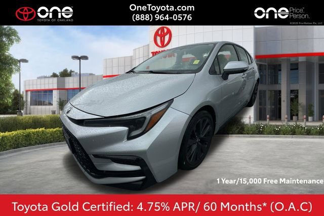 Certified 2023 Toyota Corolla XSE w/ Carpet Mat Package (TMS)