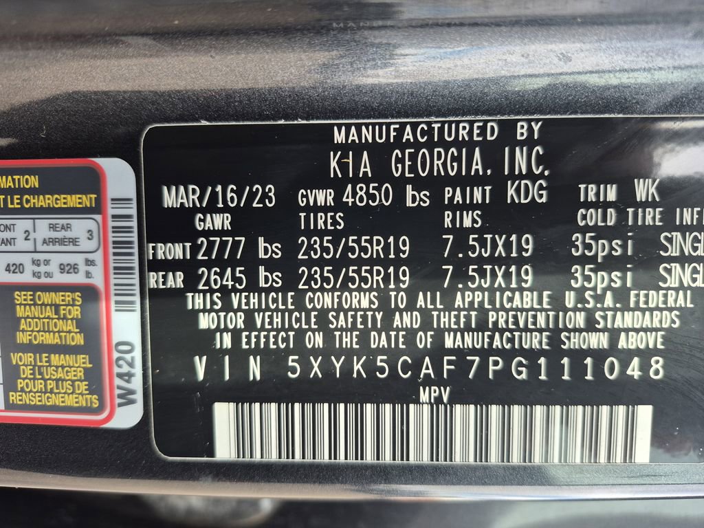 Certified 2023 Kia Sportage SX image 29