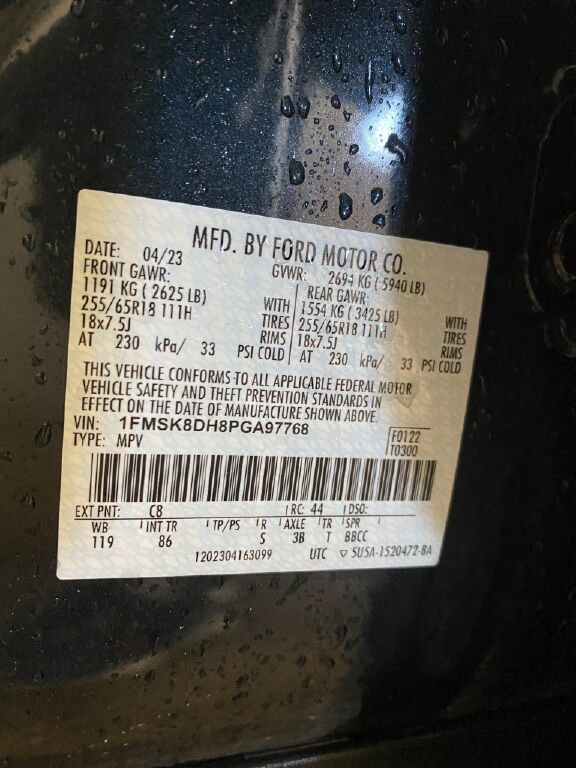 Used 2023 Ford Explorer XLT w/ Class IV Trailer Tow Package image 34