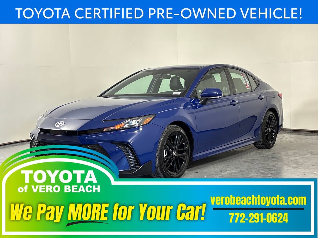 Certified 2025 Toyota Camry SE w/ Convenience Package FWD image 1