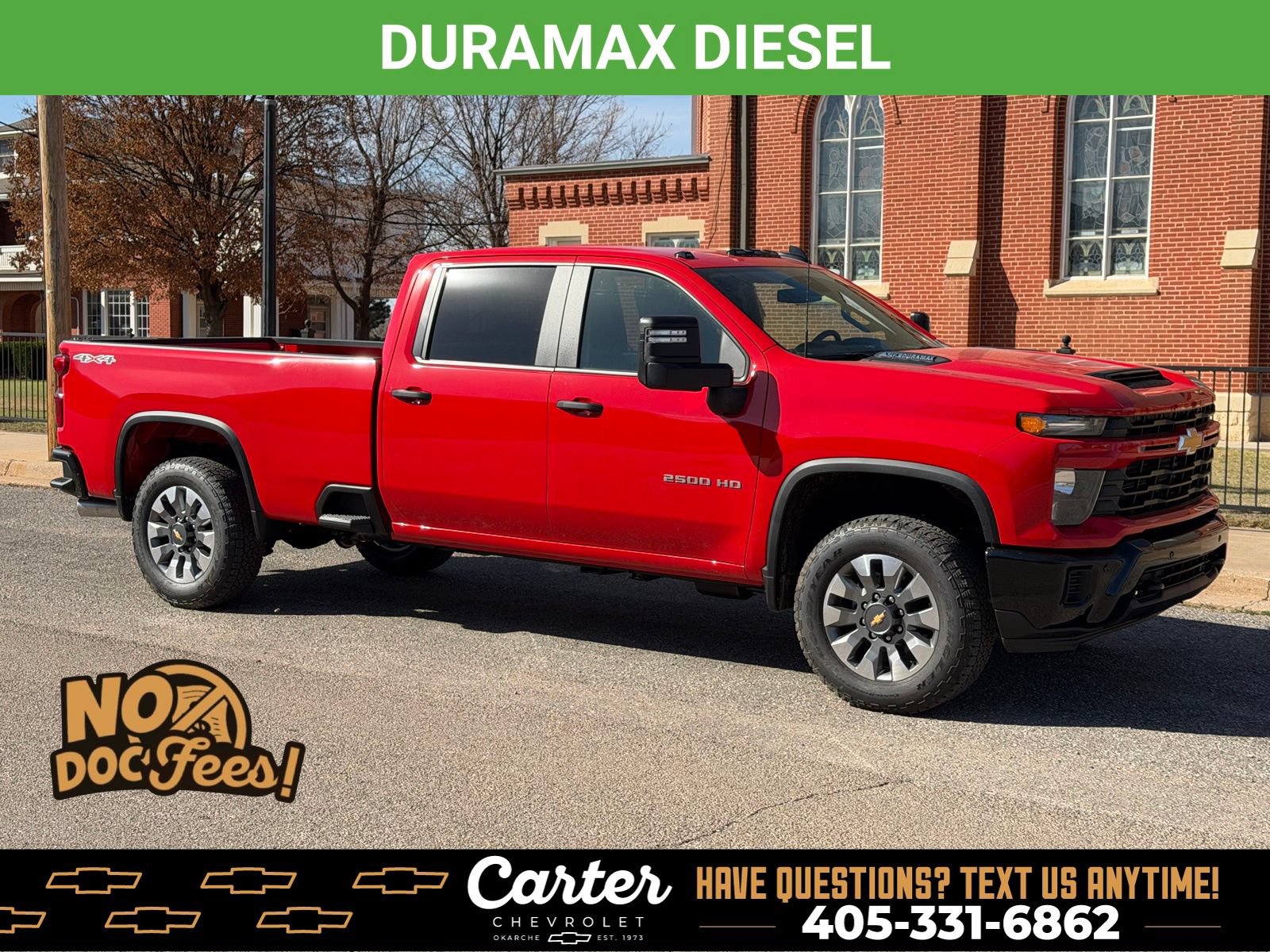 New 2026 Chevrolet Silverado 2500 Custom w/ Custom Value Package