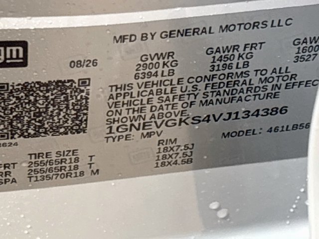 New 2027 Chevrolet Traverse LT w/ LPO, Floor Liner Package AWD/4WD image 28