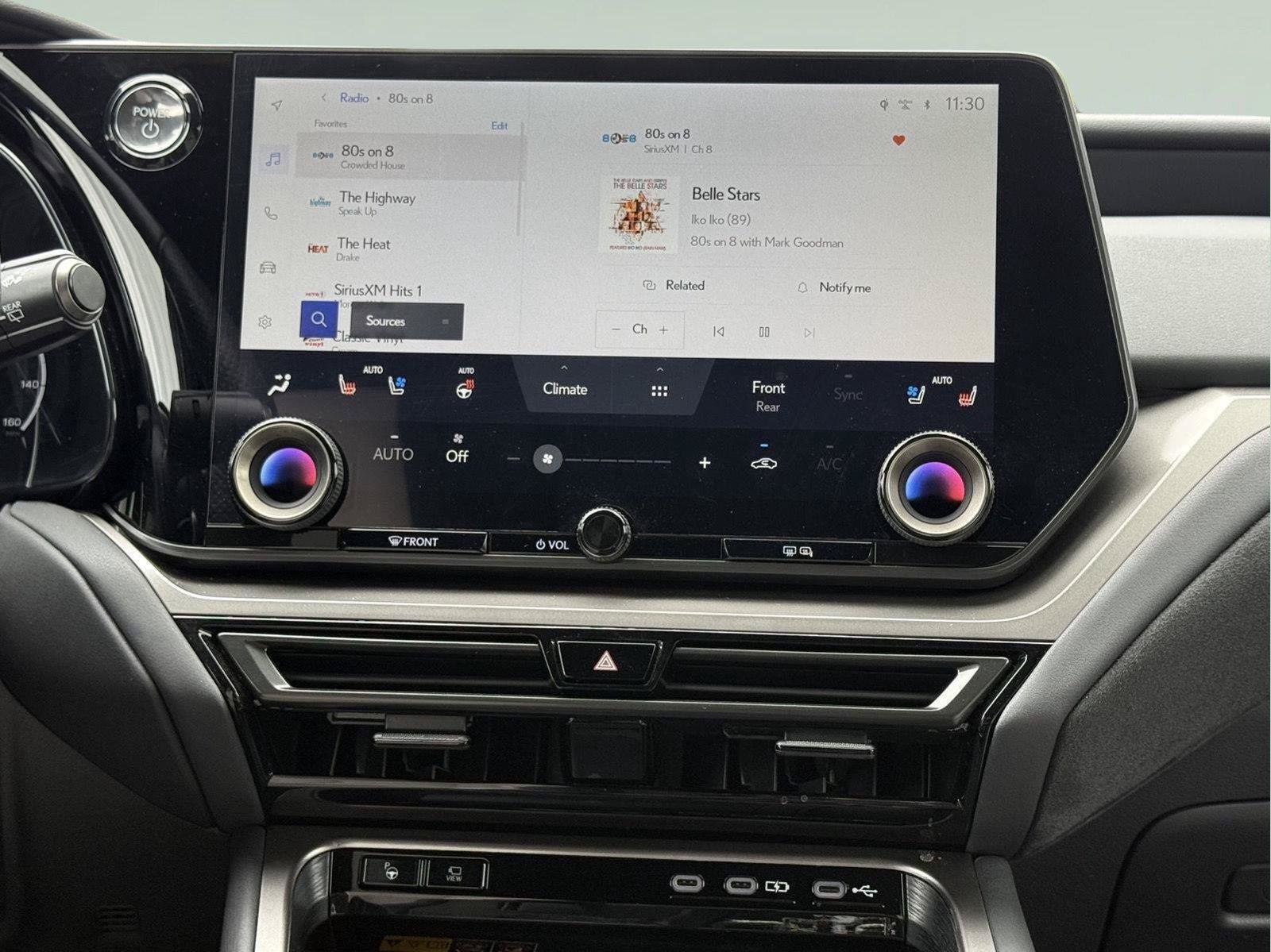 Certified 2025 Lexus TX 500h AWD w/ Technology Package image 17