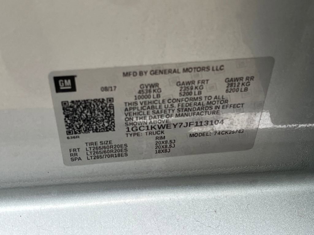 Used 2018 Chevrolet Silverado 2500 LTZ w/ Duramax Plus Package image 24