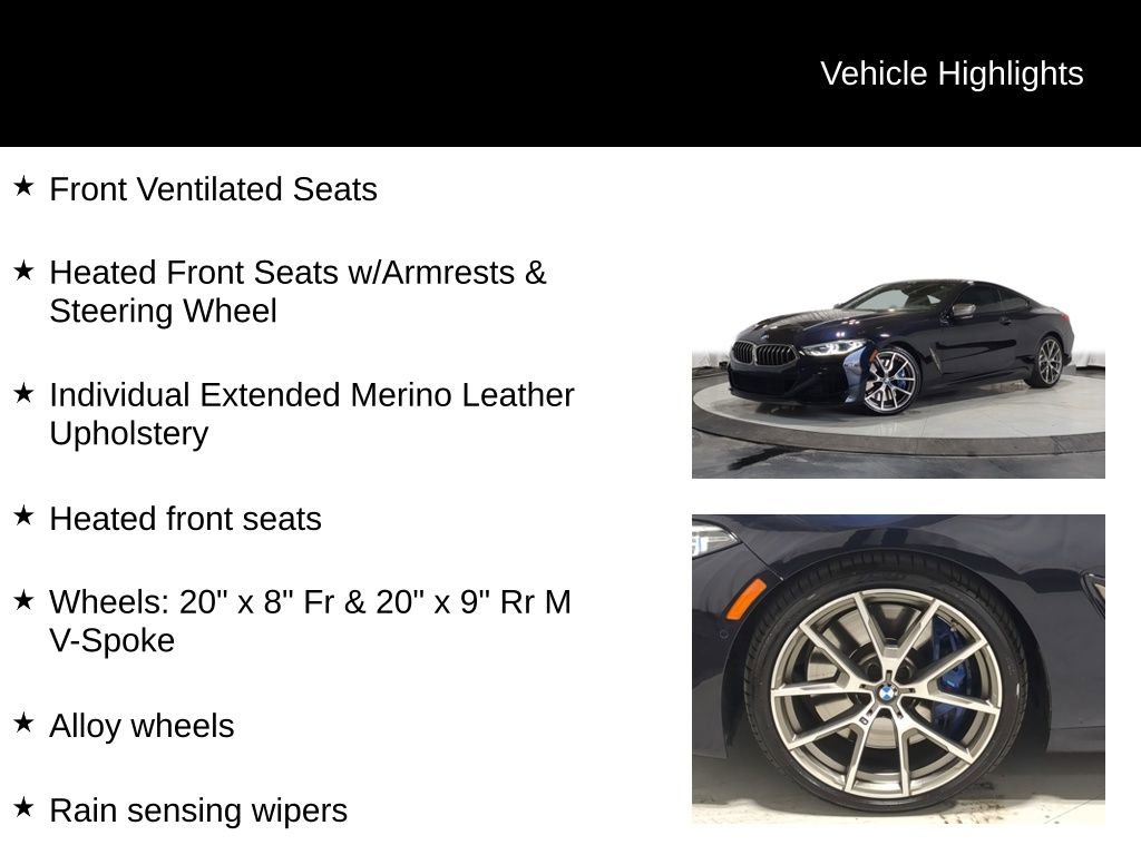 Used 2019 BMW M850i xDrive Coupe w/ Comfort Seating Package image 25