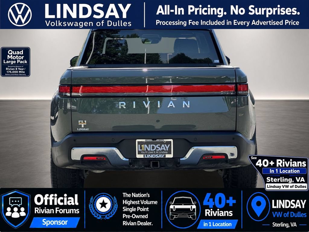 Used 2022 Rivian R1T Launch Edition AWD/4WD image 7