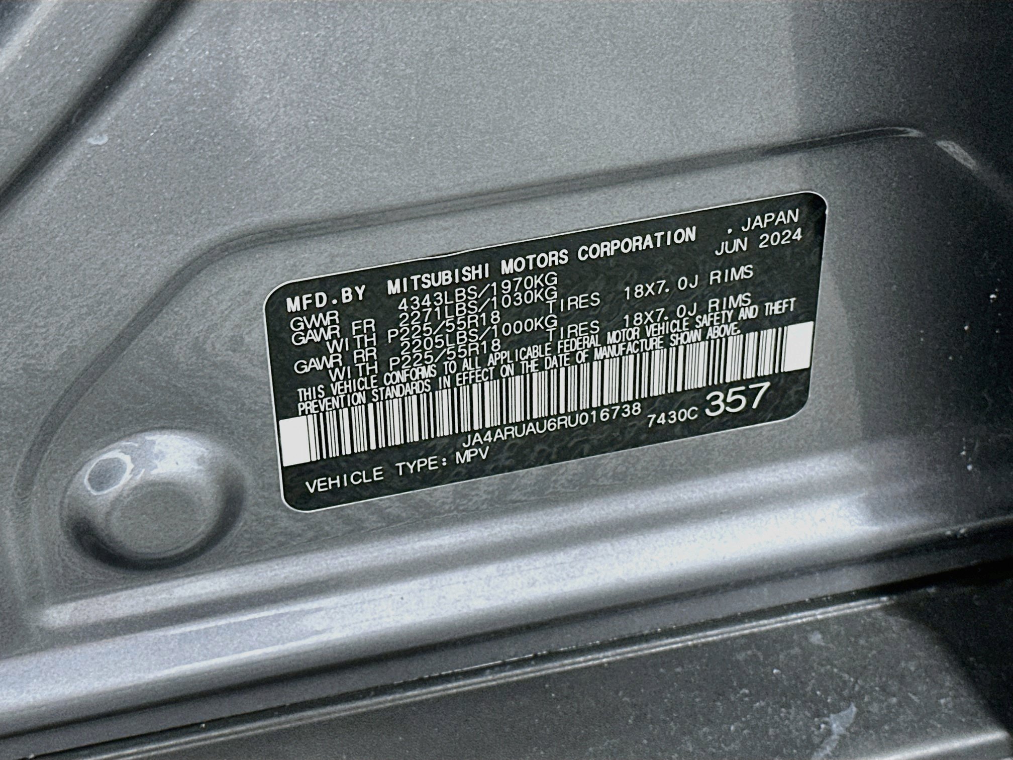 Used 2024 Mitsubishi Outlander Sport AWD image 12