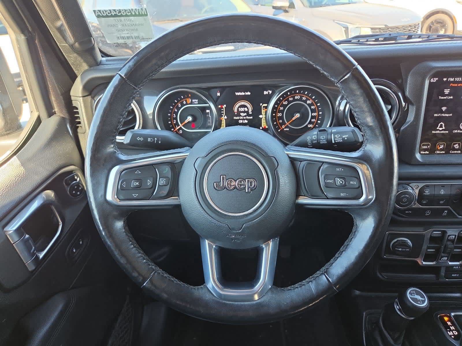 Used 2021 Jeep Wrangler Unlimited Sahara AWD/4WD image 19