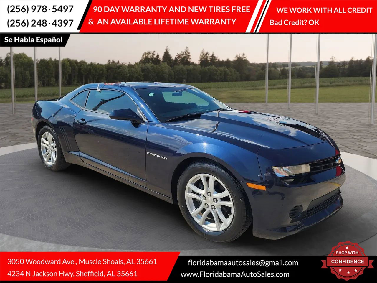 Used 2015 Chevrolet Camaro LS