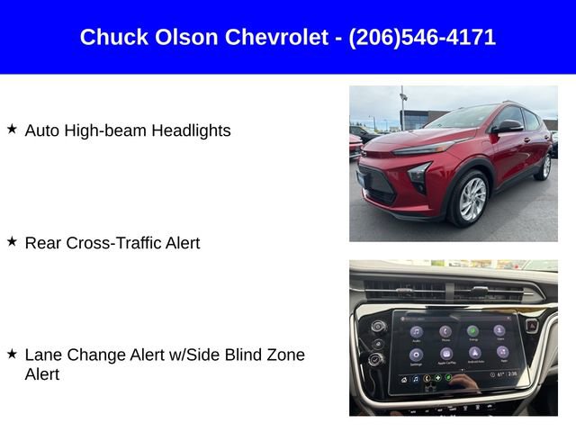 Certified 2022 Chevrolet Bolt EUV LT w/ Driver Confidence Package image 8
