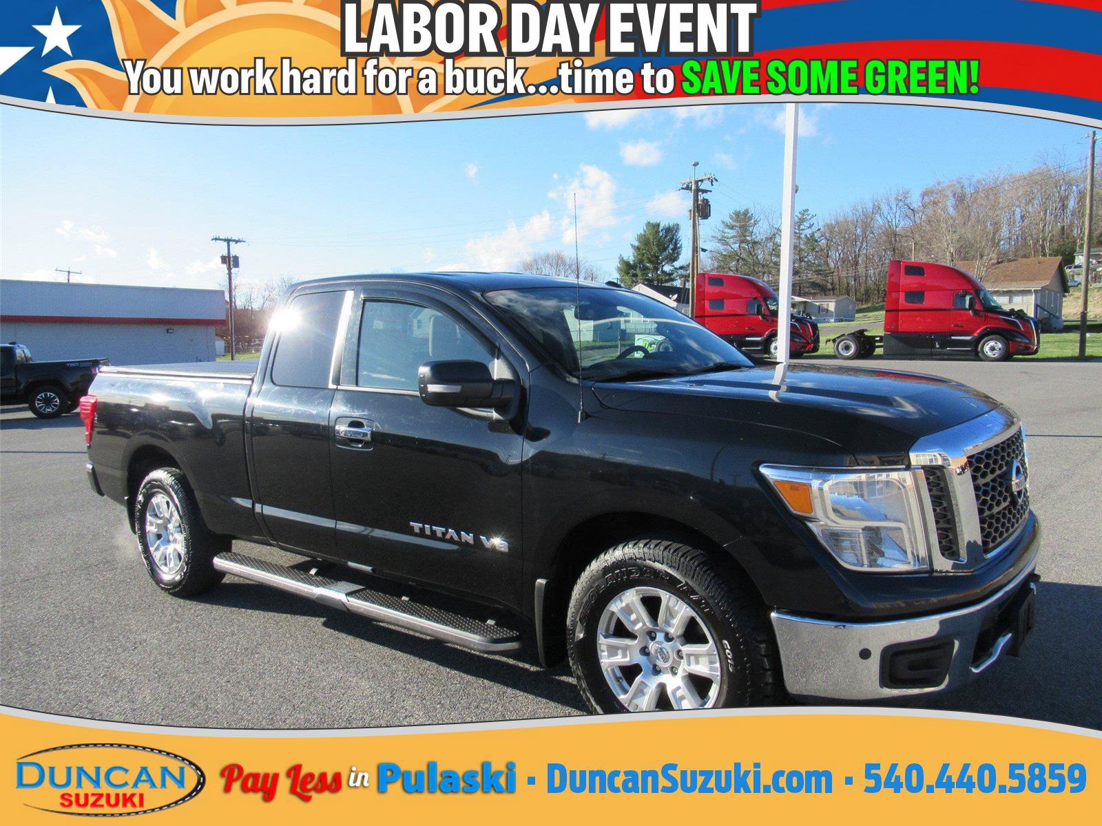 Used 2018 Nissan Titan SV w/ SV Convenience Package