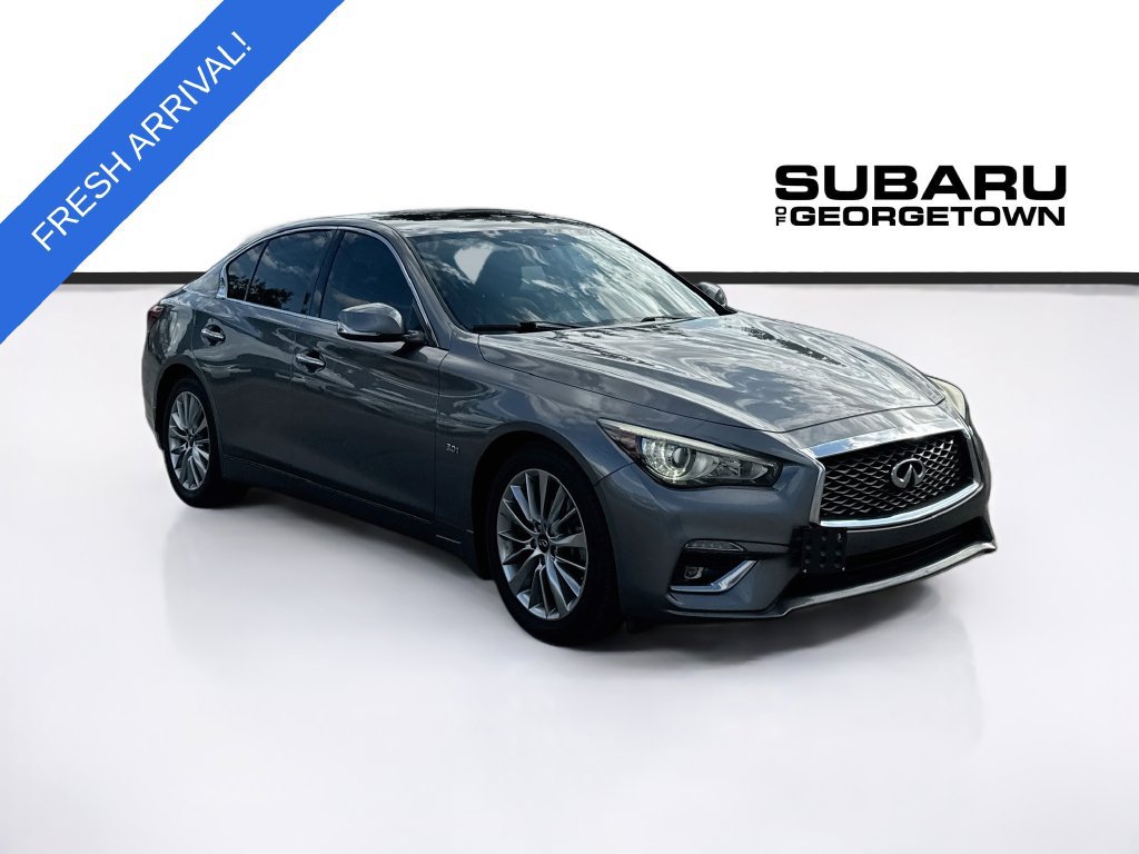 Used 2018 INFINITI Q50 Luxe w/ Essential Package (3.0T Luxe)