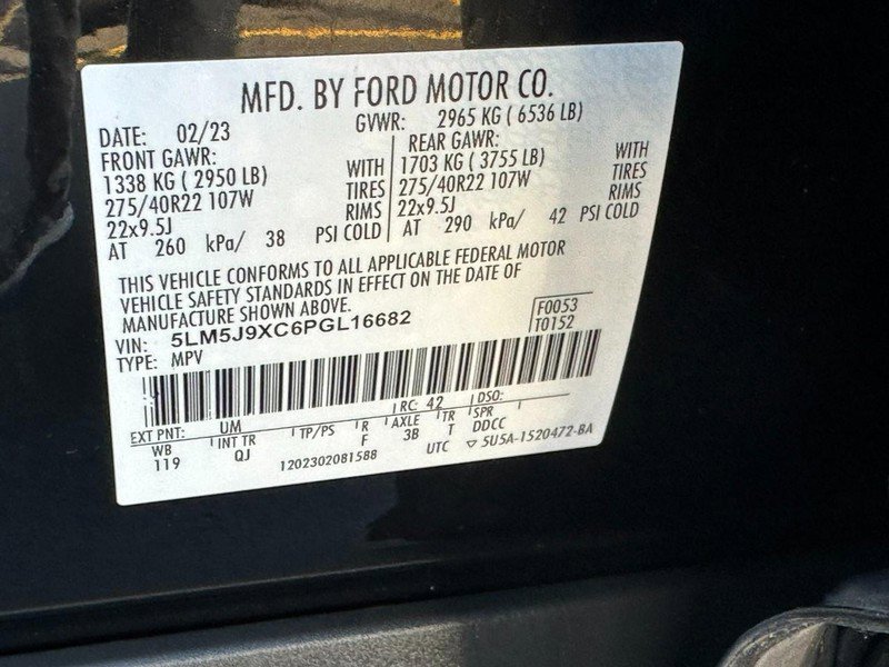 Certified 2023 Lincoln Aviator Black Label w/ Jet Package image 32