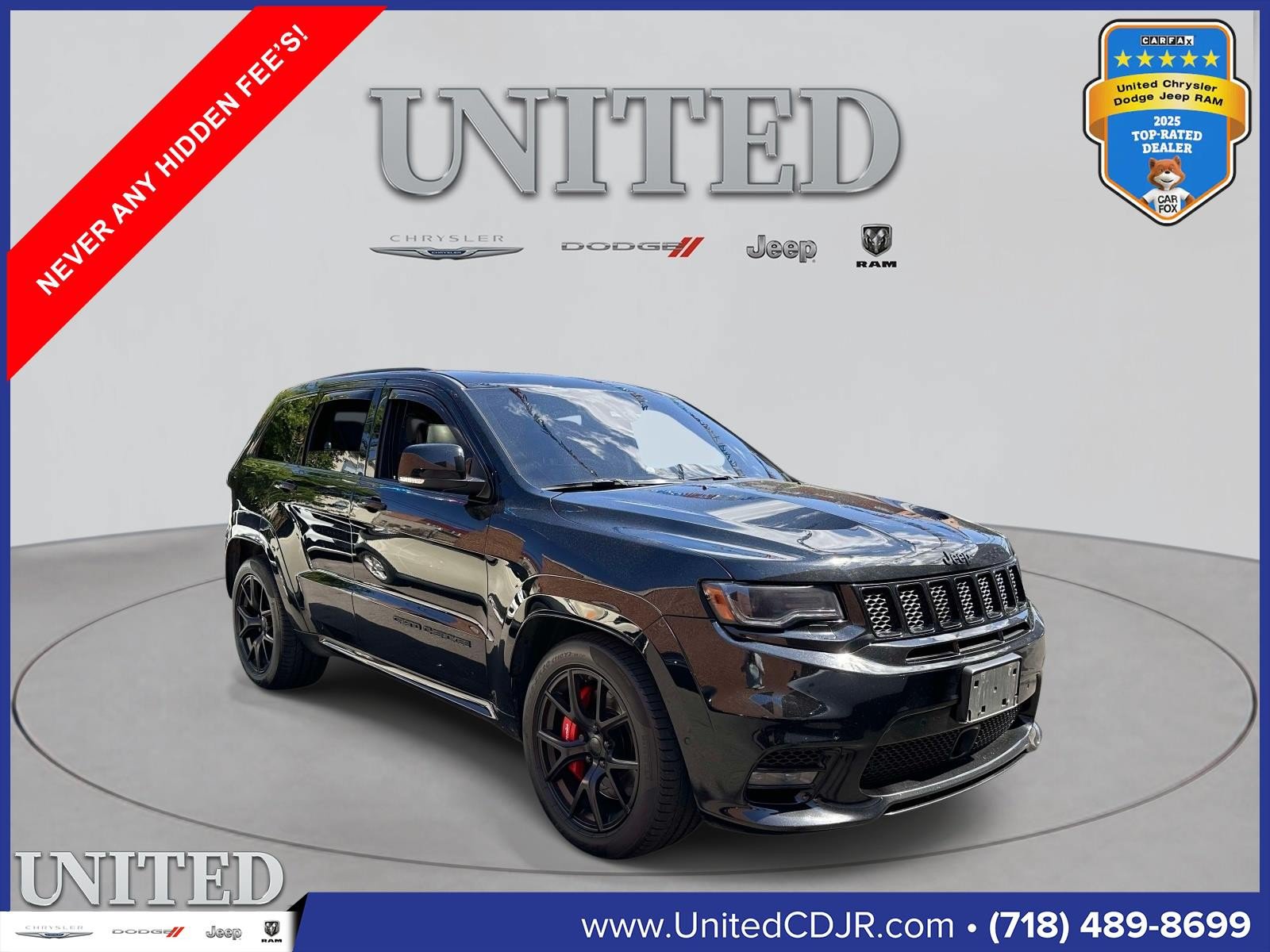 Used 2020 Jeep Grand Cherokee SRT w/ Trailer Tow Group IV AWD/4WD image 1
