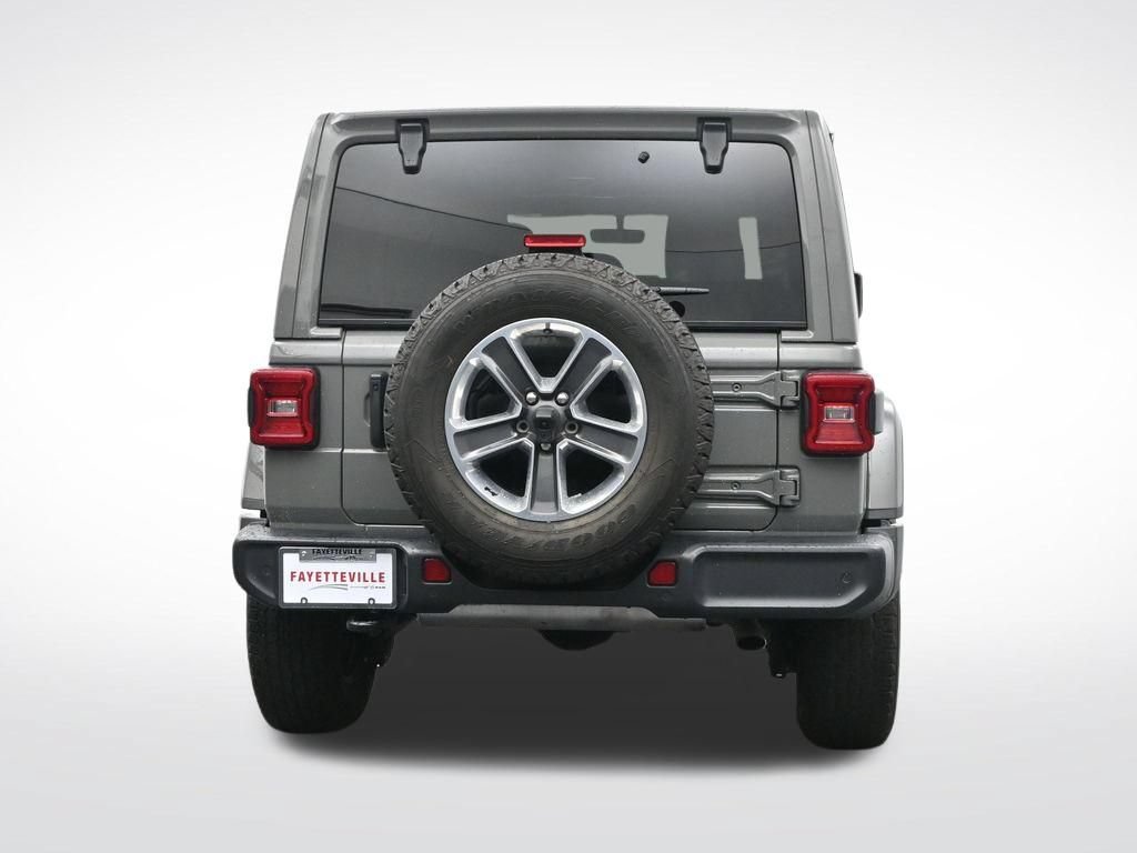 Used 2022 Jeep Wrangler Unlimited Sahara w/ LED Lighting Group AWD/4WD image 6