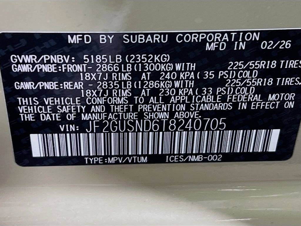 New 2026 Subaru Crosstrek 2.5i Limited image 25