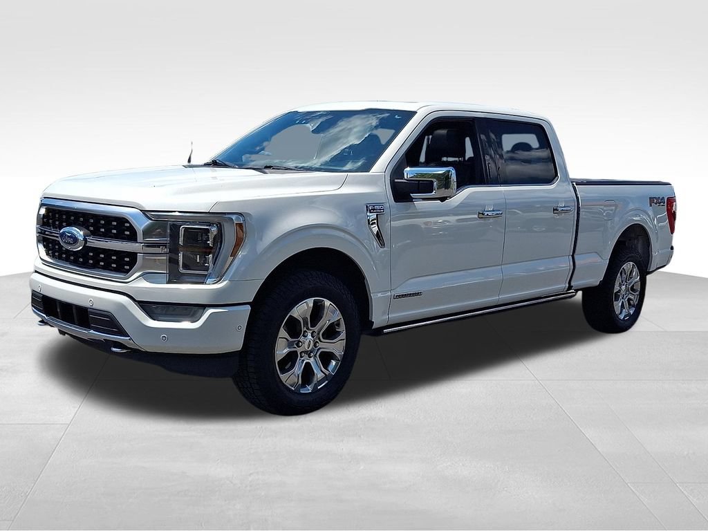 Used 2021 Ford F150 Platinum w/ FX4 Off-Road Package AWD/4WD image 3