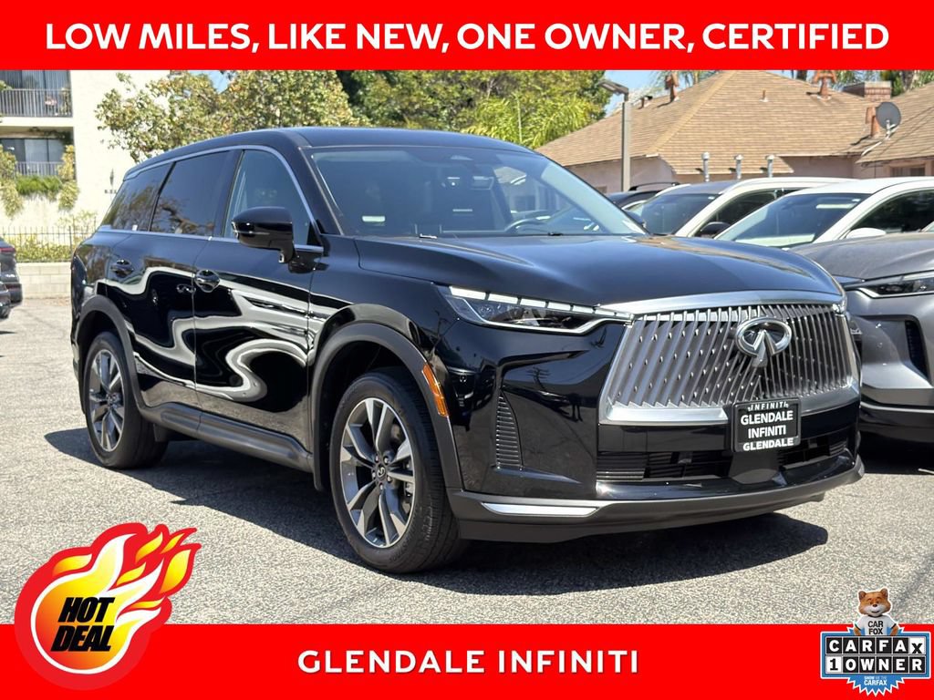 Certified 2026 INFINITI QX60 Pure w/ Cargo Package FWD image 1