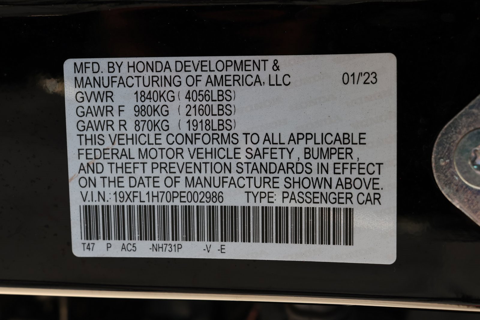 Used 2023 Honda Civic EX-L image 34