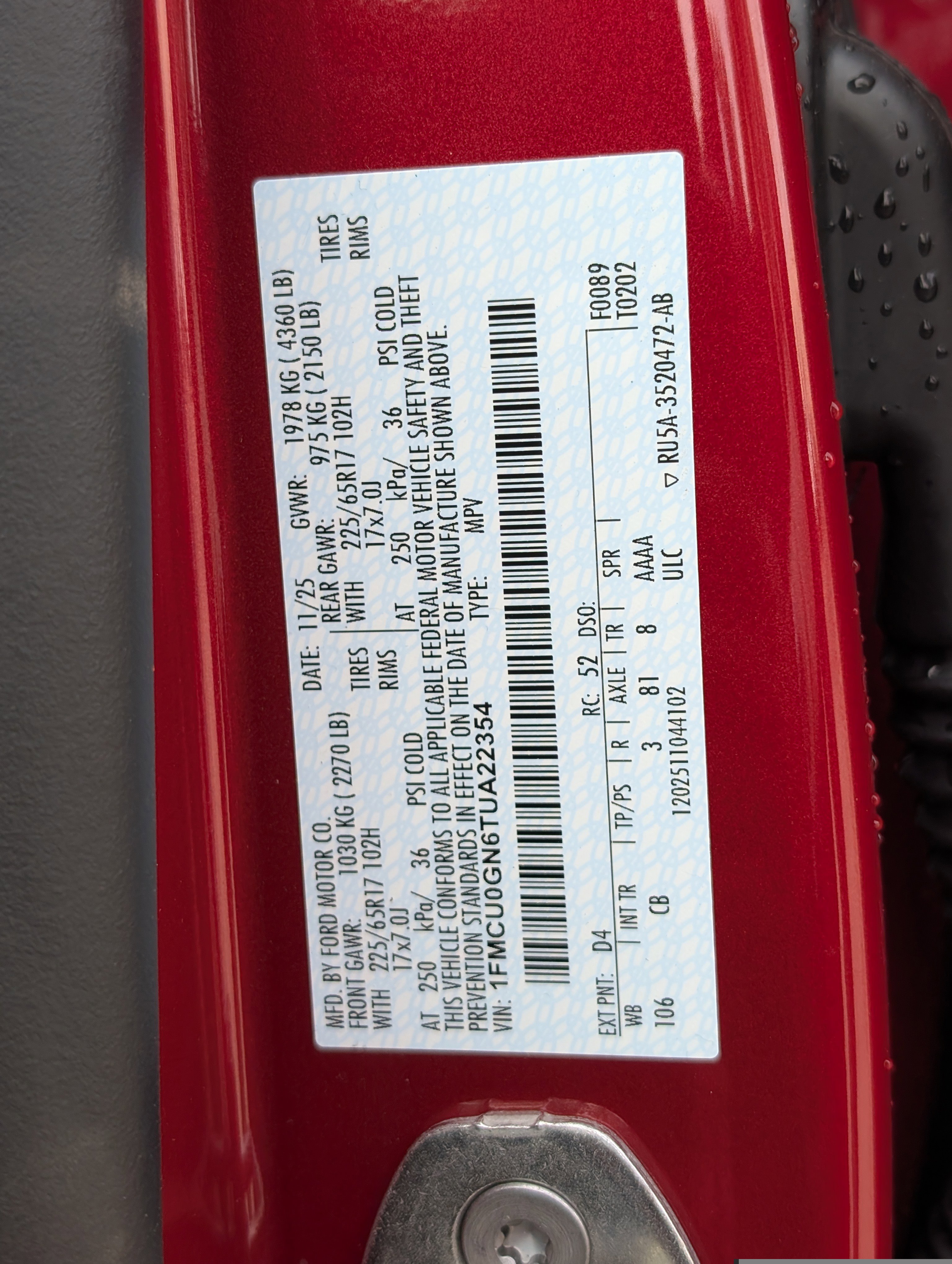 New 2026 Ford Escape Active FWD image 26