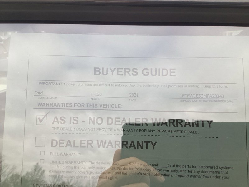 Used 2021 Ford F150 XL w/ STX Appearance Package image 15