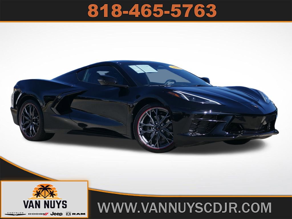 Used 2025 Chevrolet Corvette Stingray Coupe w/ 1LT image 1