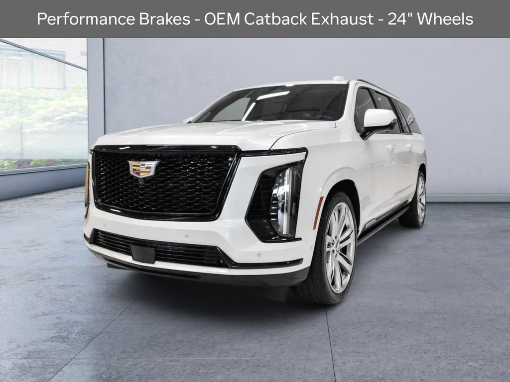 Used 2025 Cadillac Escalade ESV Sport Platinum w/ LPO, Floor Liner Package AWD/4WD image 1