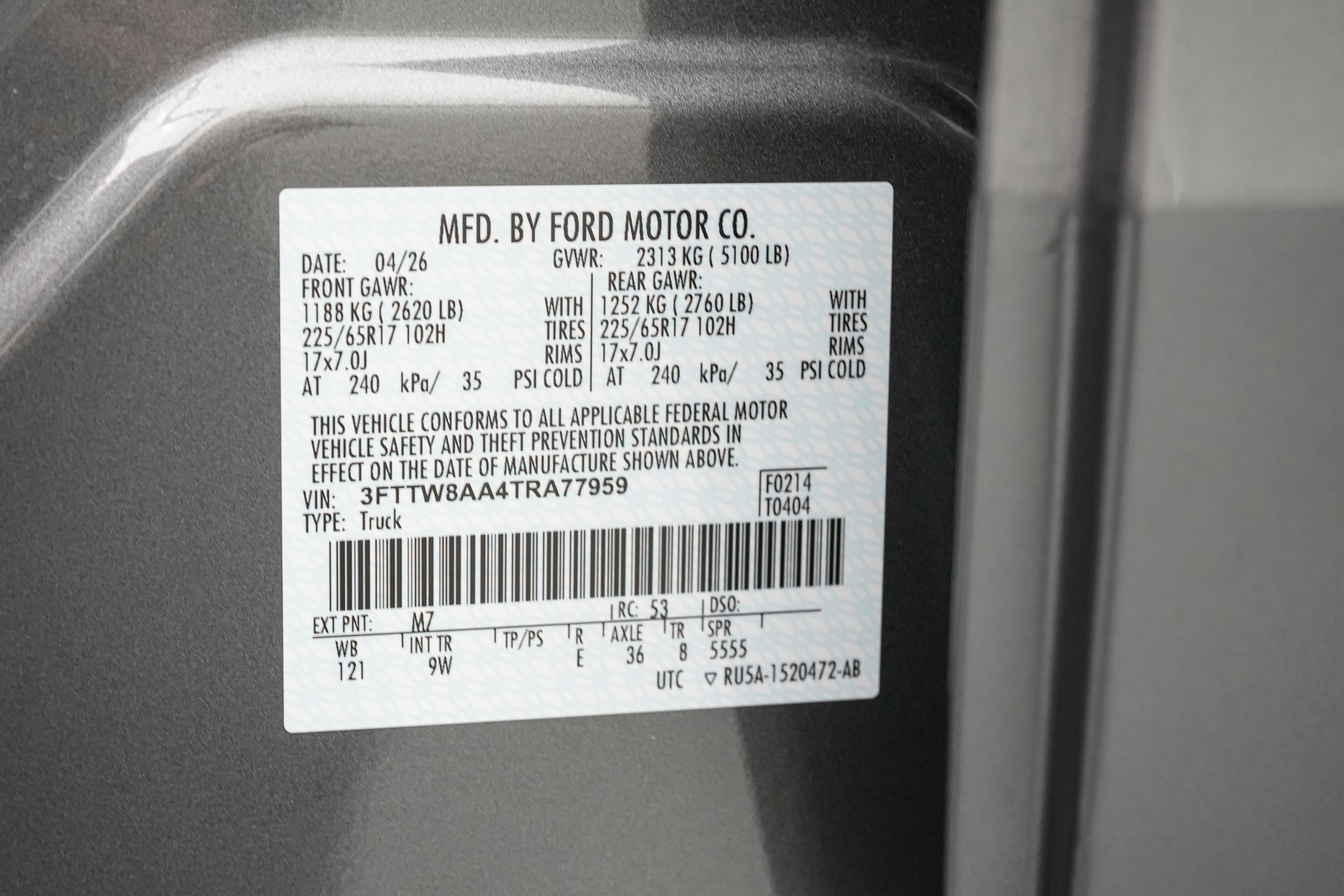New 2026 Ford Maverick XL FWD image 23