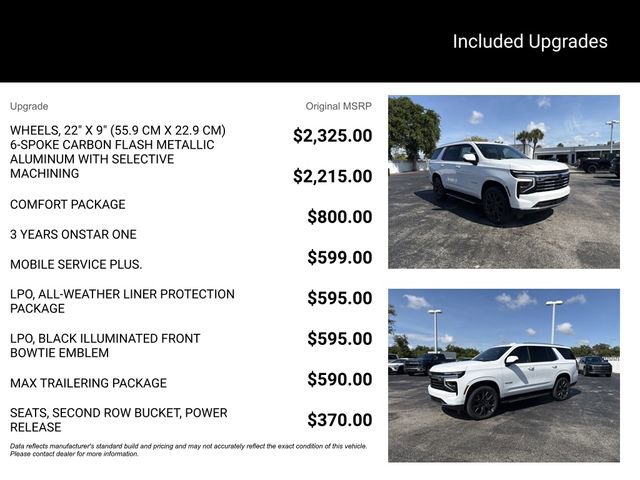 New 2026 Chevrolet Tahoe LT w/ Comfort Package AWD/4WD image 14