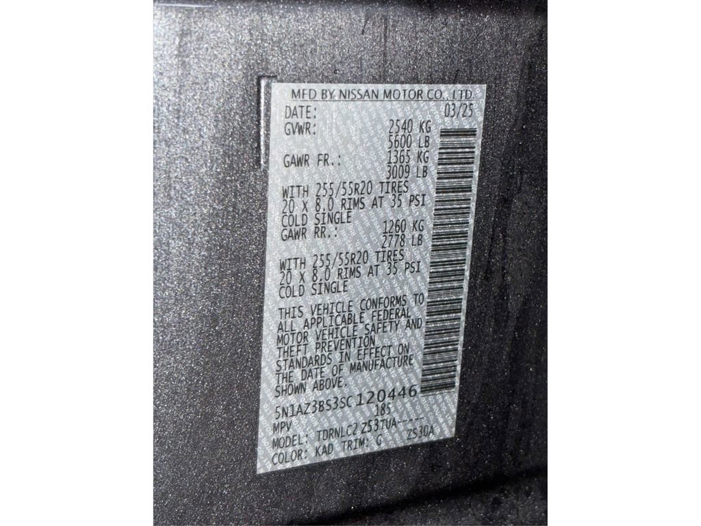 Certified 2025 Nissan Murano SV AWD/4WD image 18