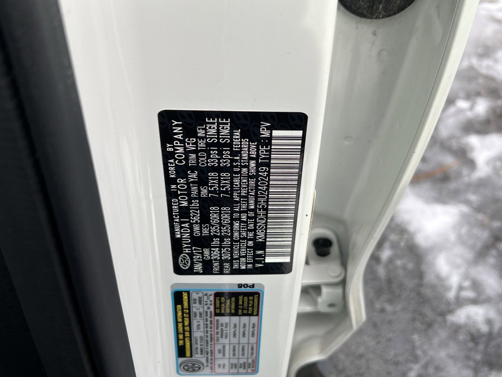 Used 2017 Hyundai Santa Fe Limited image 32