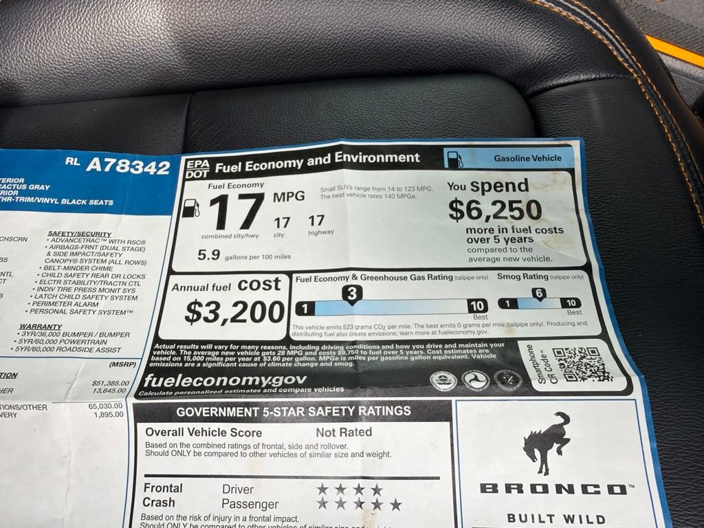 Used 2024 Ford Bronco Badlands AWD/4WD image 47