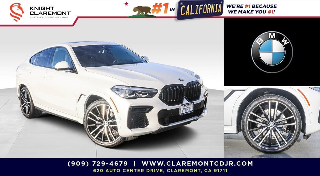 Used 2022 BMW X6 xDrive40i w/ M Sport Package AWD/4WD image 1