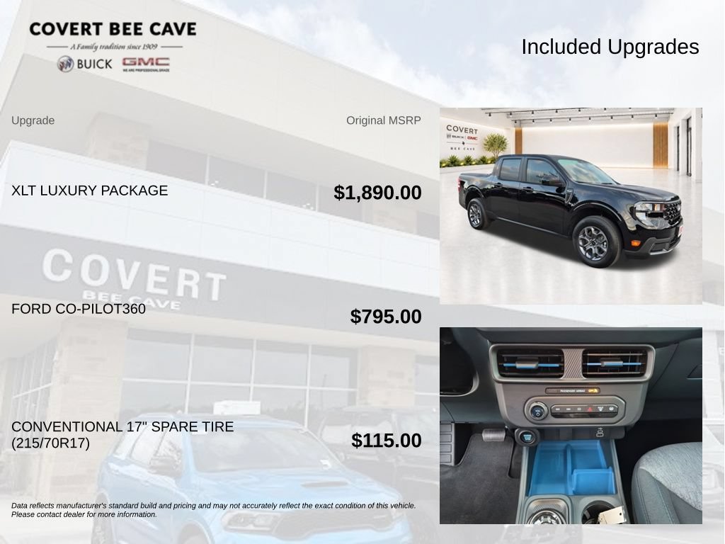 Used 2026 Ford Maverick XLT w/ XLT Luxury Package FWD image 10