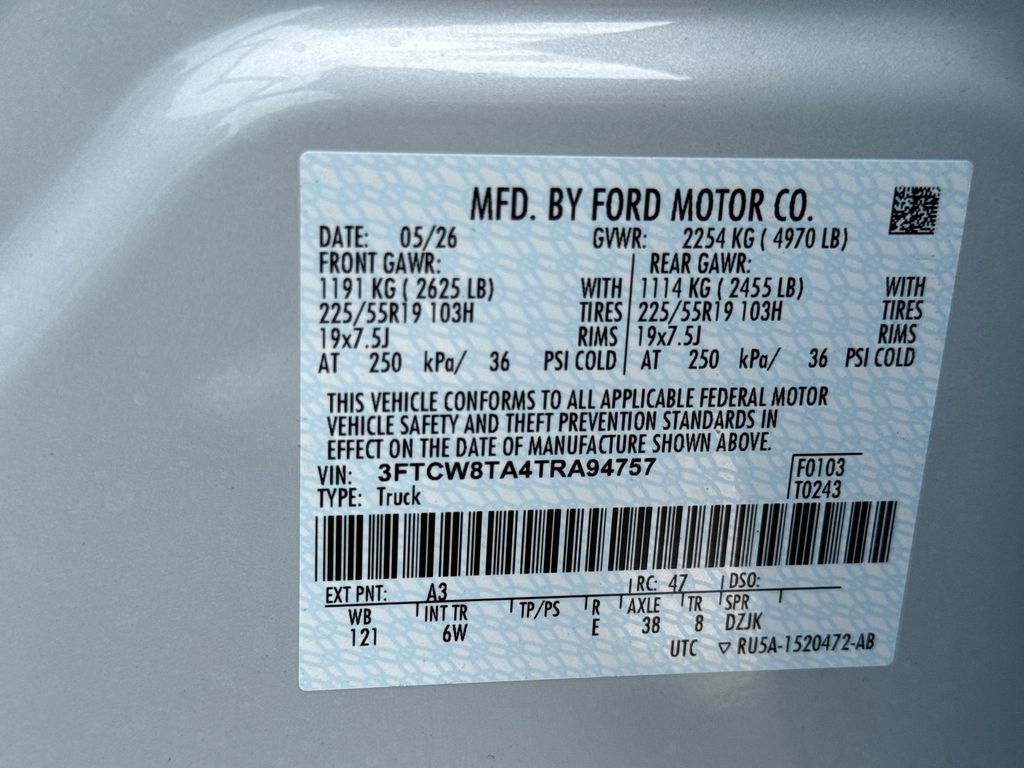 New 2026 Ford Maverick Lobo AWD/4WD image 30