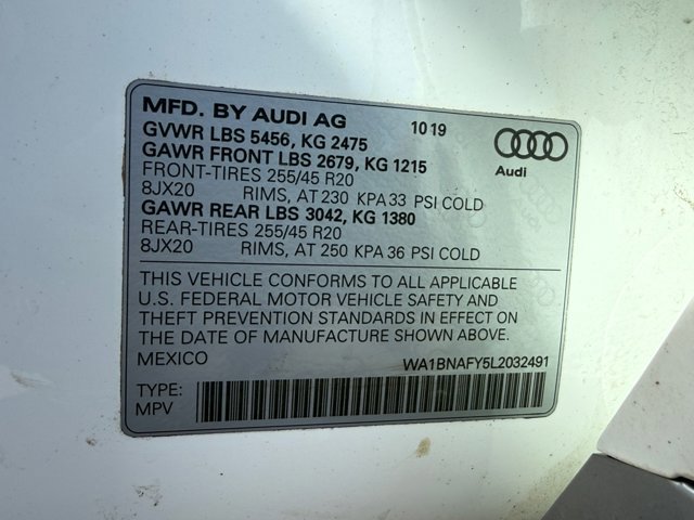 Used 2020 Audi Q5 2.0T Premium Plus w/ Premium Plus Package AWD/4WD image 27