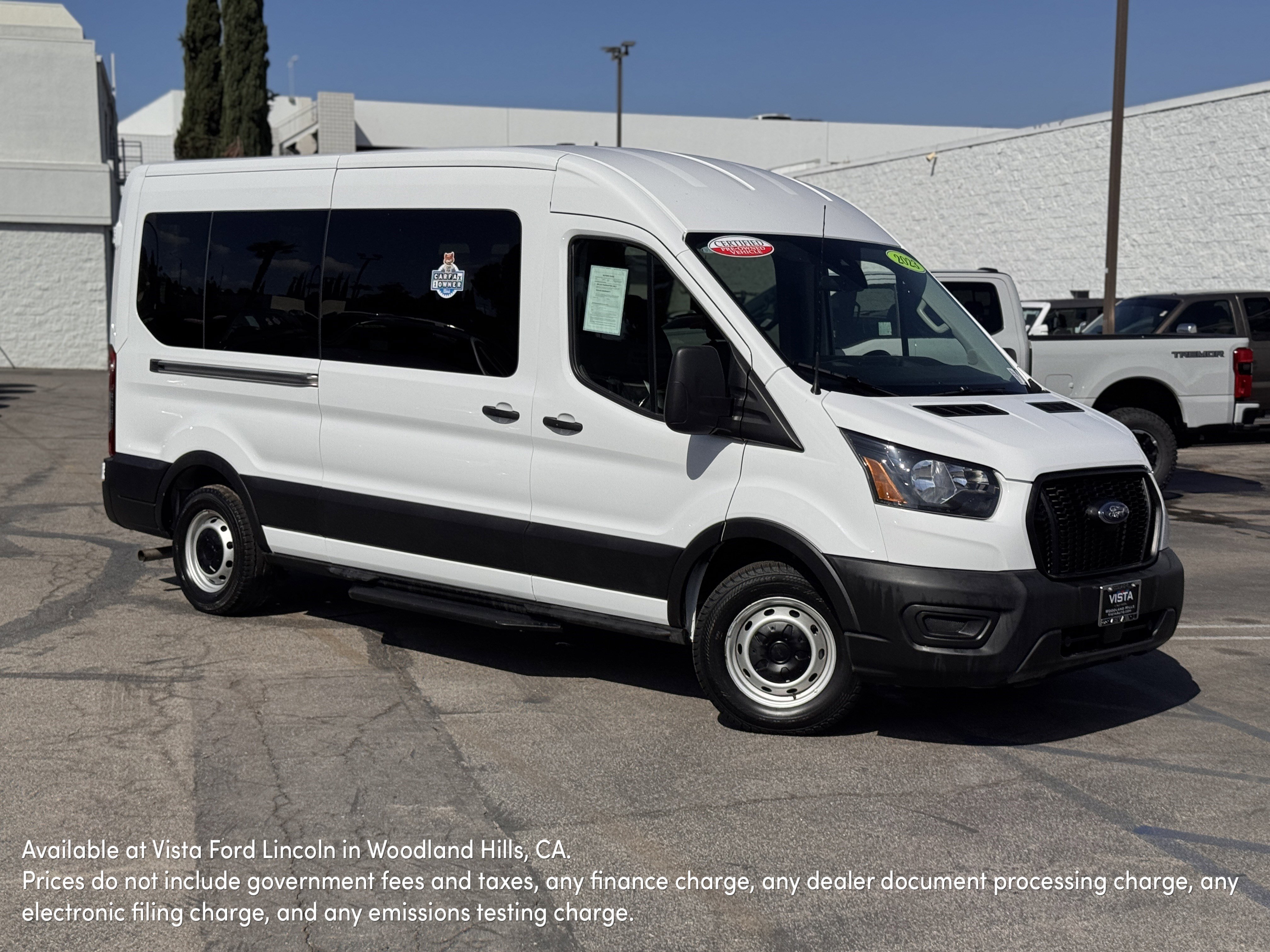 Certified 2023 Ford Transit 350 XL