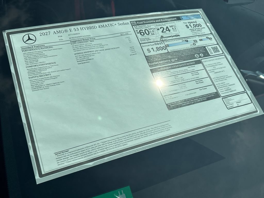 New 2027 Mercedes-Benz E 53 AMG e 4MATIC Sedan image 39