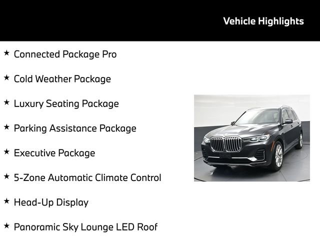 Used 2022 BMW X7 xDrive40i w/ Executive Package AWD/4WD image 5