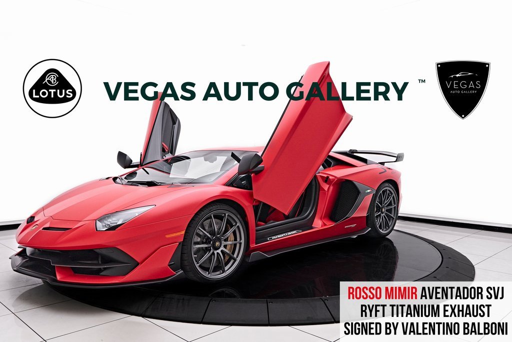 Used 2019 Lamborghini Aventador SVJ