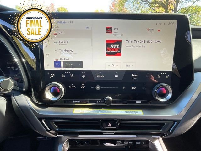 New 2026 Lexus TX 500h AWD image 16