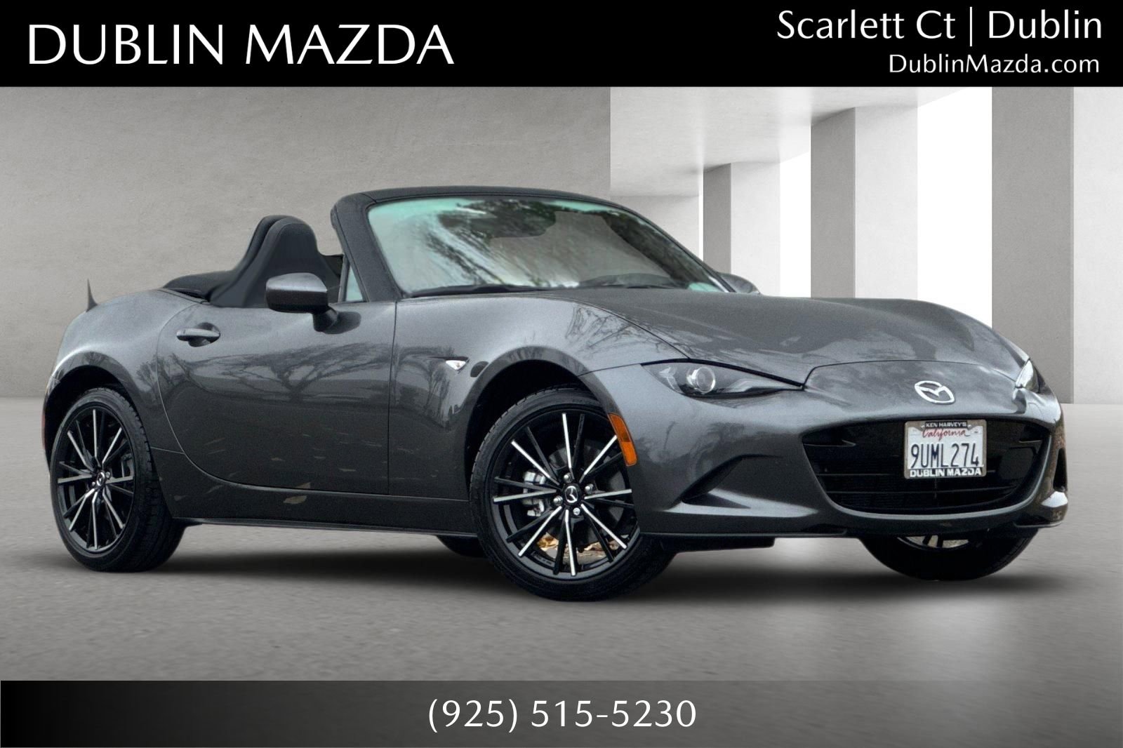 Certified 2025 MAZDA MX-5 Miata Grand Touring w/ Weather Package image 1