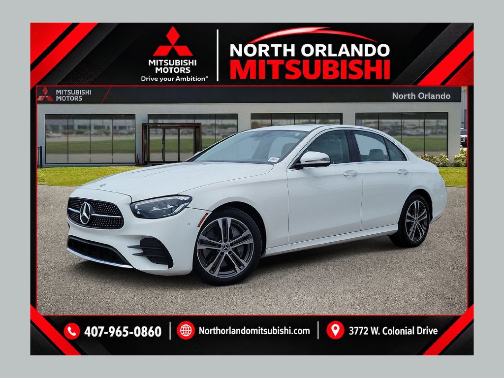 Used 2021 Mercedes-Benz E 350 4MATIC Sedan w/ Premium Package
