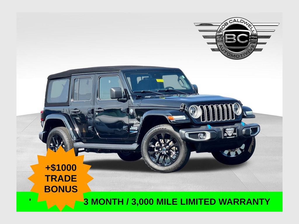 Used 2024 Jeep Wrangler Unlimited Sahara w/ Technology Group