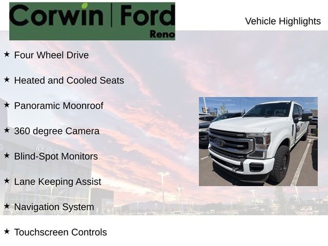 Used 2020 Ford F350 Platinum AWD/4WD image 8