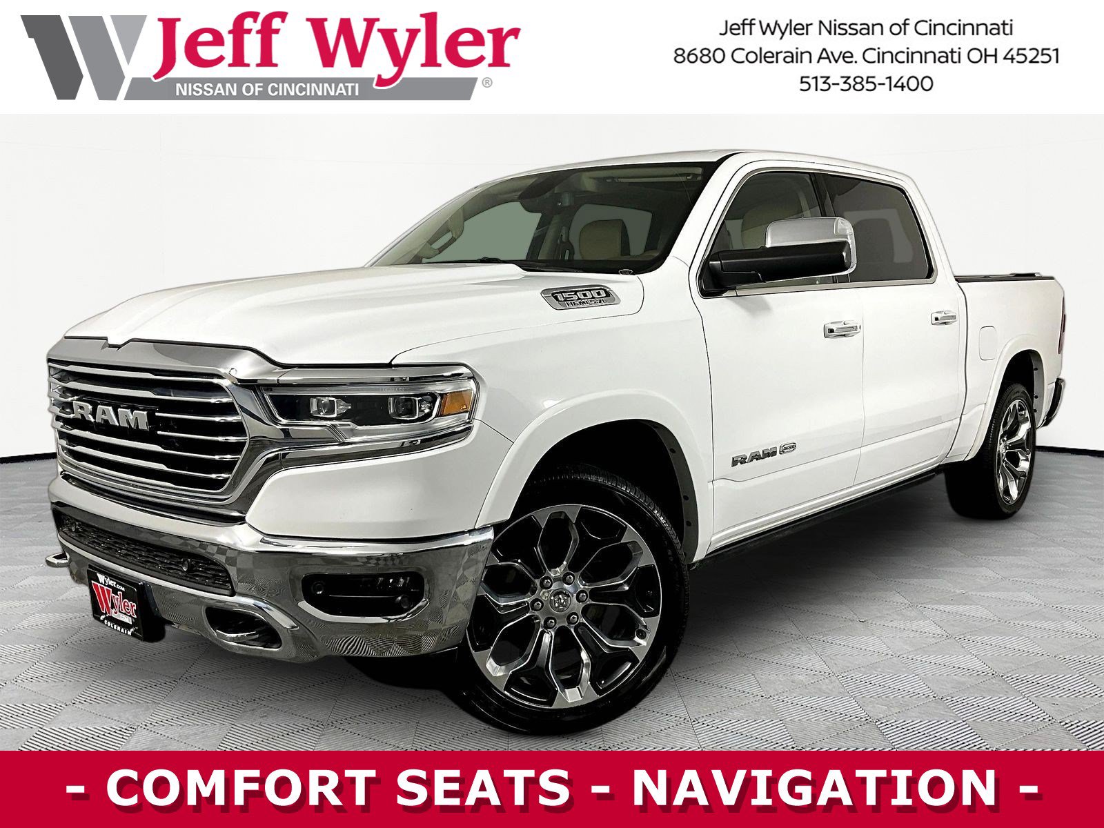 Used 2020 RAM 1500 Longhorn AWD/4WD image 1