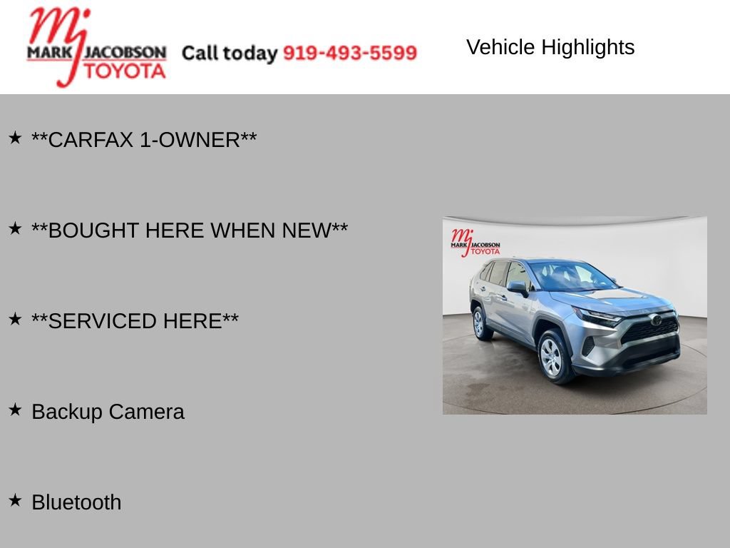 Used 2025 Toyota RAV4 LE FWD image 6