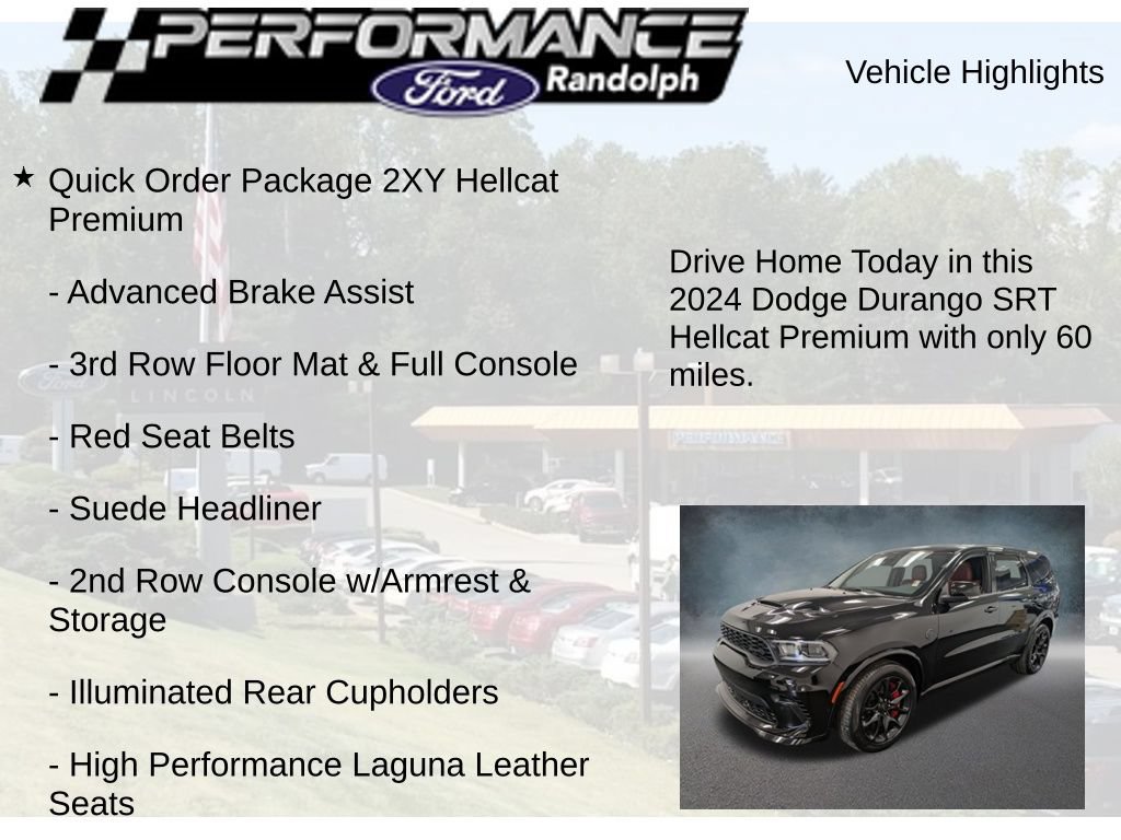 Used 2024 Dodge Durango SRT Hellcat AWD/4WD image 8